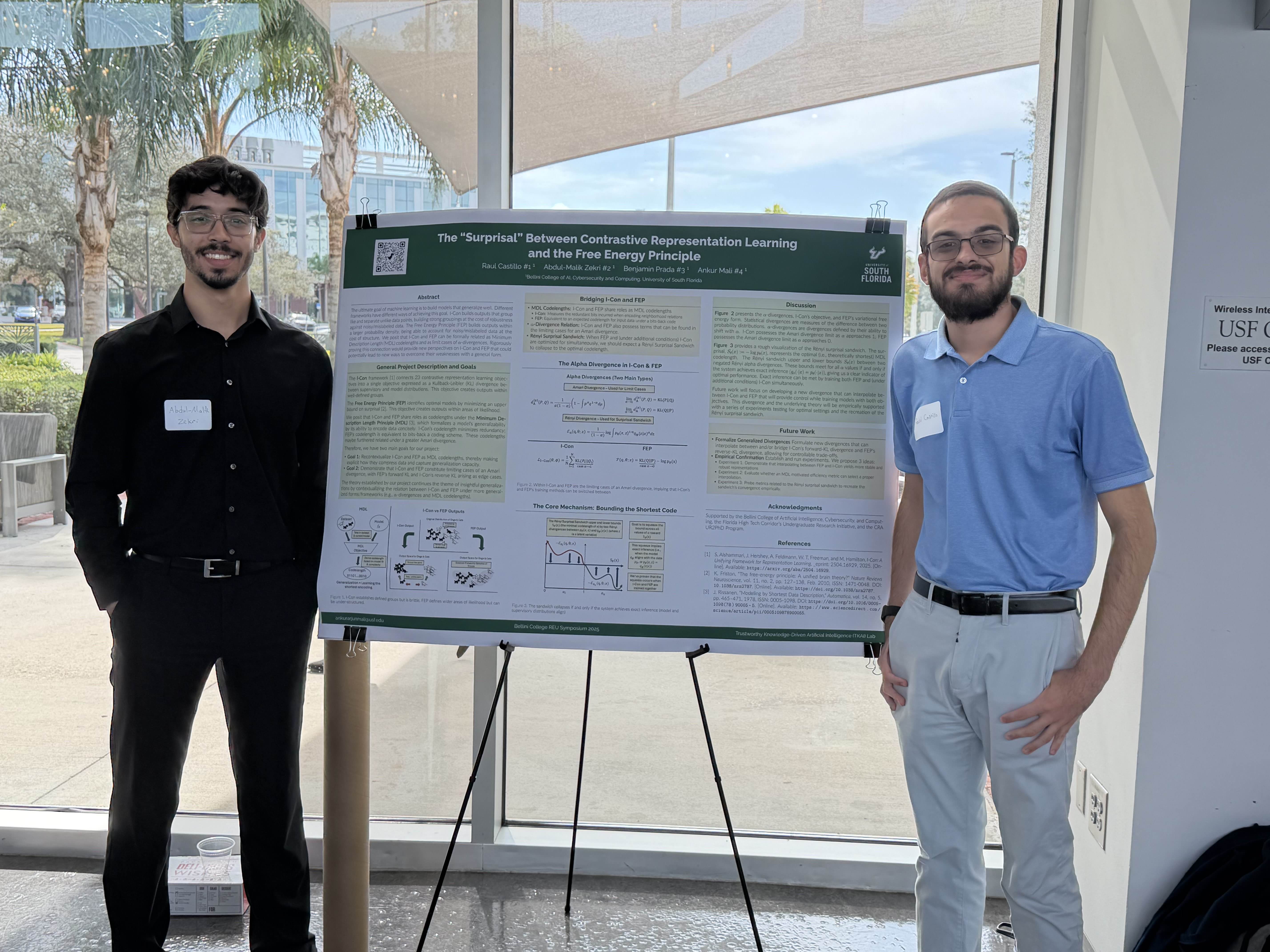 Raul Castillo and Abdul-Malik Zekri at BCRS 2025 Conference