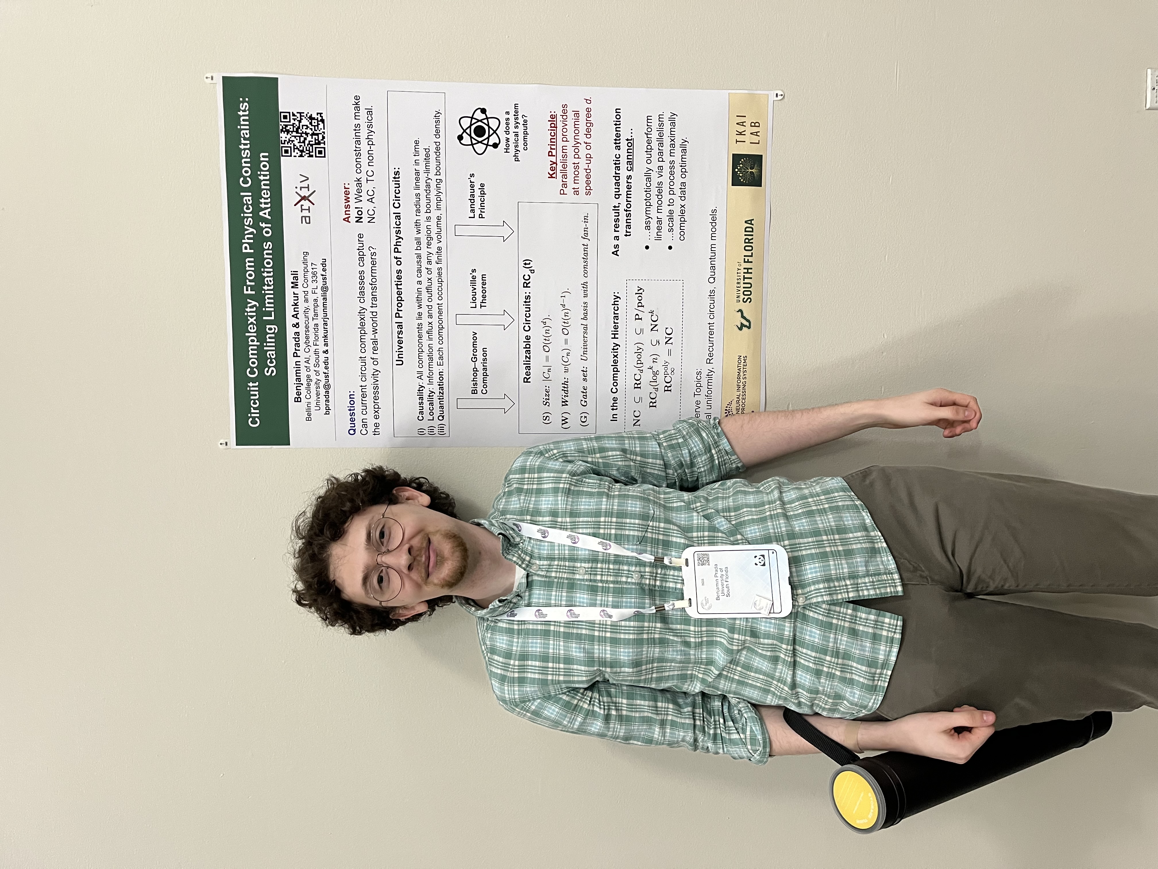 Benjamin Prada at NeurIPS 2025